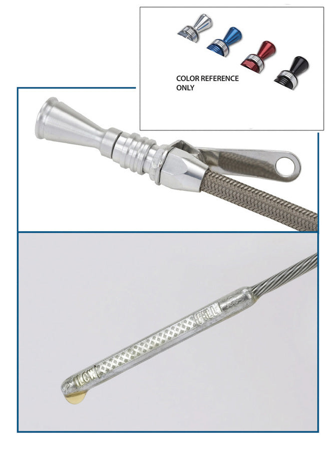 Lokar Anchor Tight Locking Oil Dipstick SBC 80-up LOK1220004