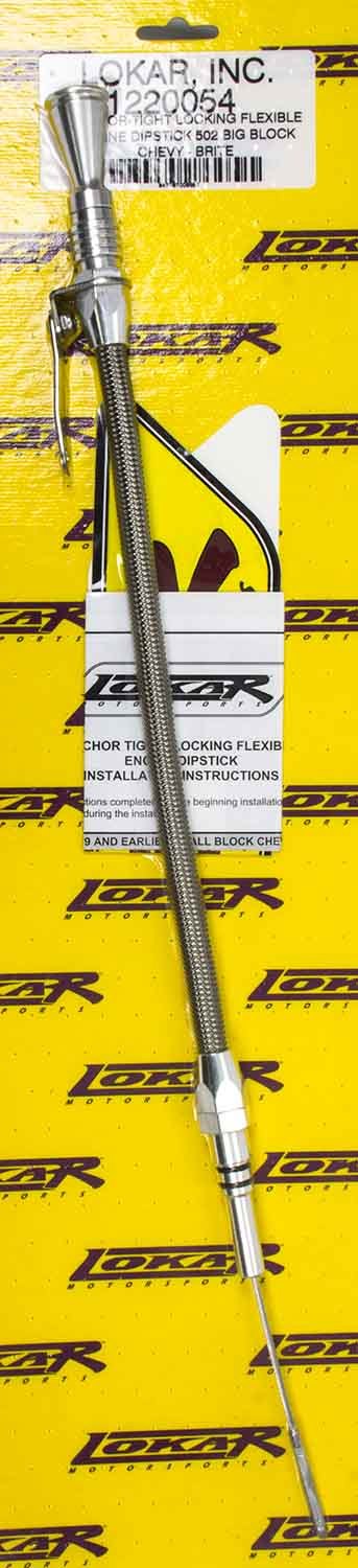 Lokar Anchor Tight Locking Oil Dipstick BBC 502 LOK1220054