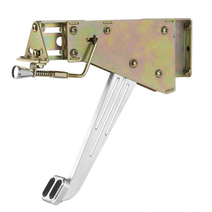 Lokar Billet Foot Brake W/Rub LOKEFB-9001