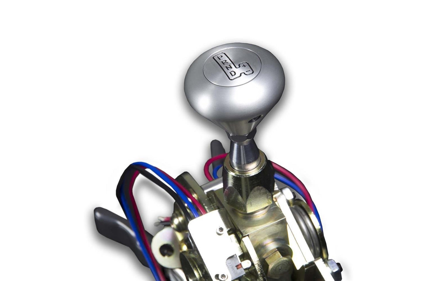 Lokar Shifter Ford AODE/4R70W Chrome 6in Straight LOKES4R70WFM