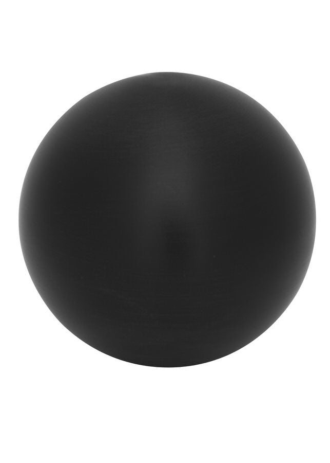 Lokar 2in Shift Knob Solid Round Black LOKSK-6913