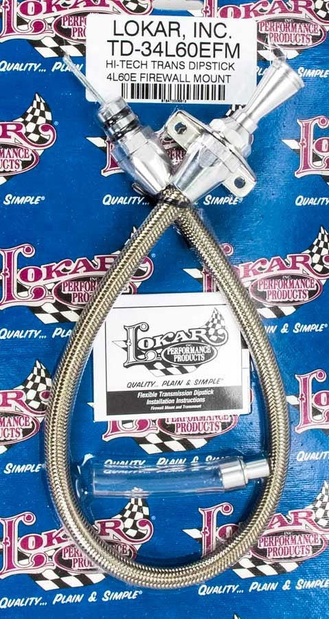 Lokar 4L60E Firewall Mount Trans Dipstick LOKTD-34L60EFM