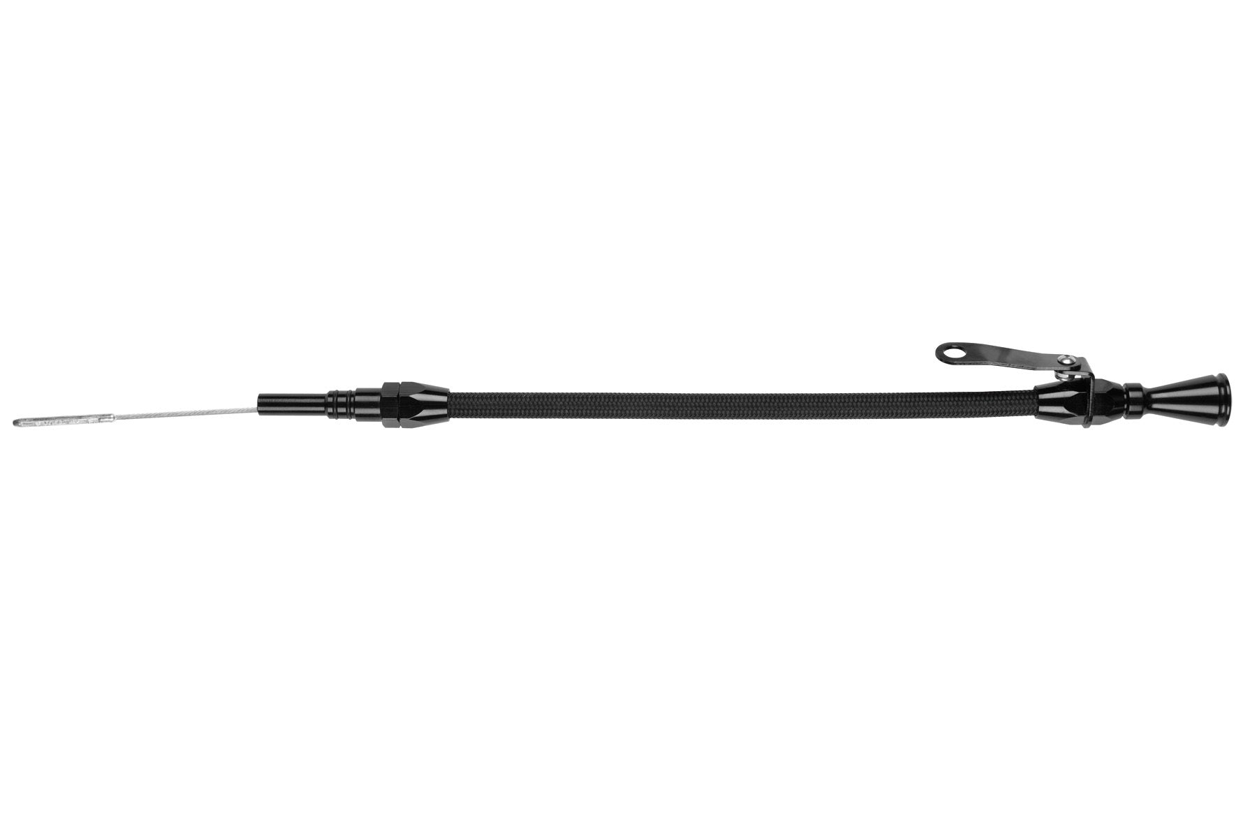 Lokar Flexible Engine Dipstick Black 80- GM SBC LOKXED-5001