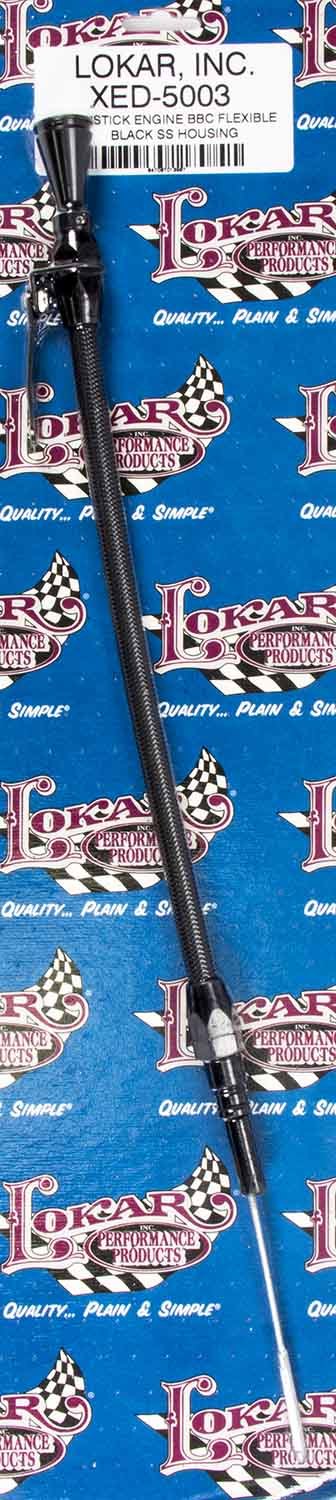 Lokar Flexible Engine Dipstick Black BBC LOKXED-5003