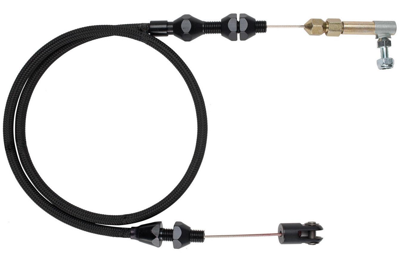 Lokar Throttle Cable Black 24in LOKXTC-1000HT