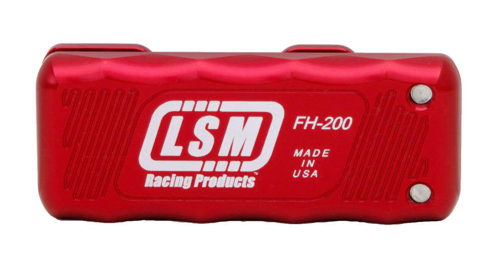 LSM Racing Products Dual Feeler Gauge Holder - Red LSMFH-200R