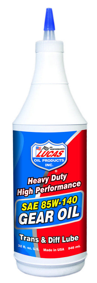 Lucas Oil 85w140 Gear Oil 1 Qt LUC10042