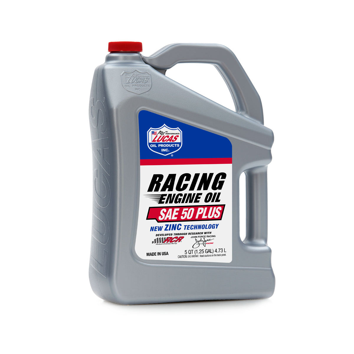 Lucas Oil 50 Plus Racing Motor Oil 5 Quart Bottle LUC10347