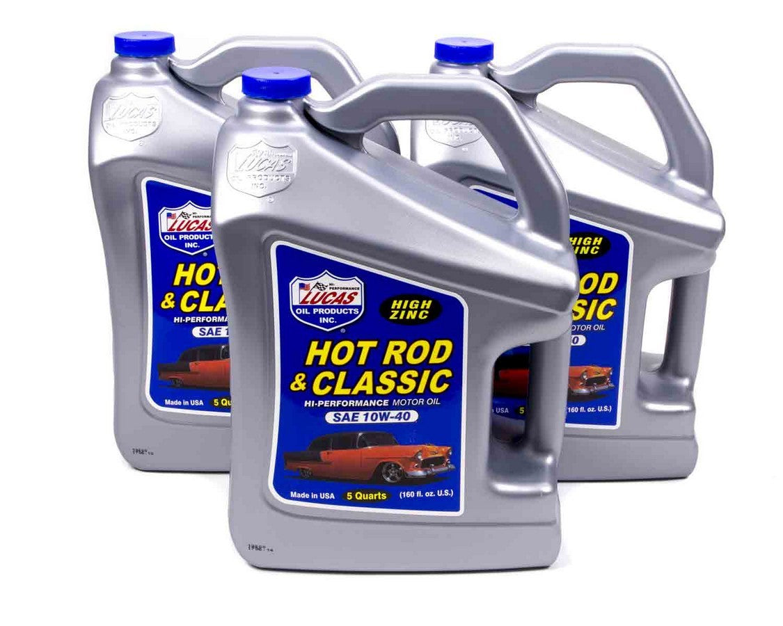 Lucas Oil 10w40 Petroleum Oil 3x5 Qt Jug LUC10683-3