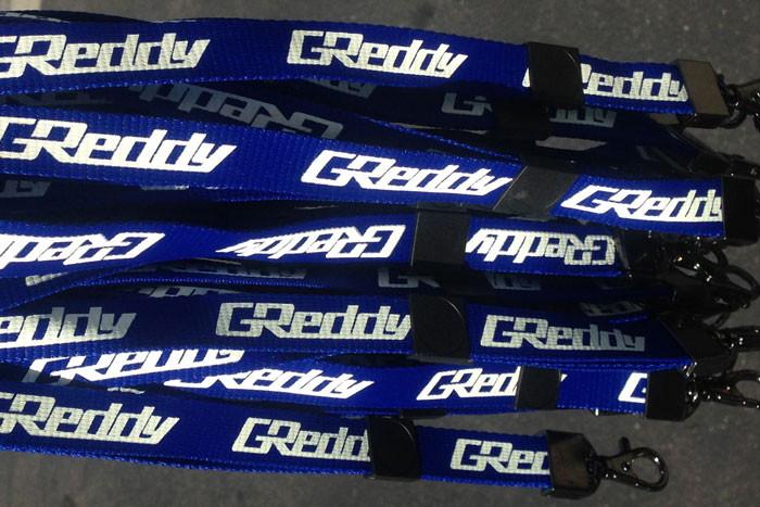 Greddy Lanyard - Glow-in-the-dark, Blue