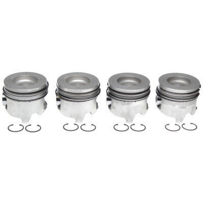 Mahle OE Piston Set w/Rings 4pk GM 6.6L Duramax RH M772243452WR020