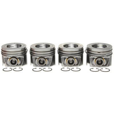 Mahle OE Piston Set w/Rings 4pk GM 6.6L Duramax LH M772243708WR