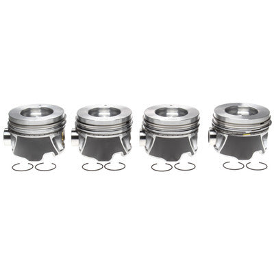 Mahle OE Piston Set w/Rings 4pk GM 6.6L Duramax LH M772243708WR020