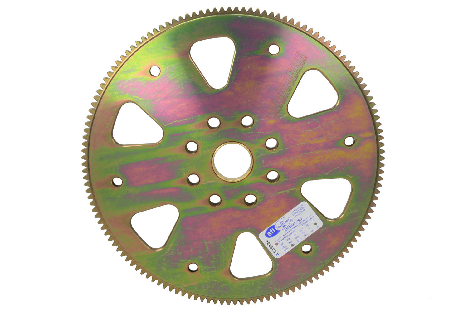 Meziere HD Billet Flex Plate 8-Bolt Hemi Pattern SFI MEZFPS184