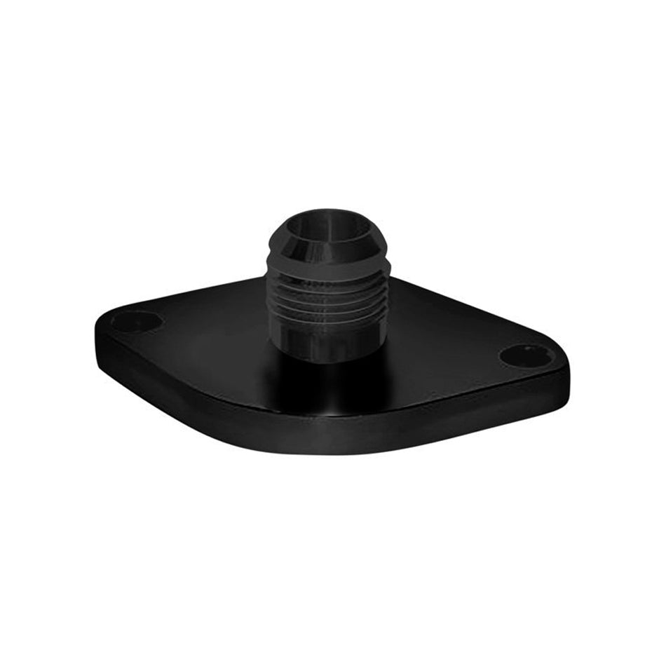 Meziere -12an Male Water Neck w/O-Ring - Black MEZWN0912S