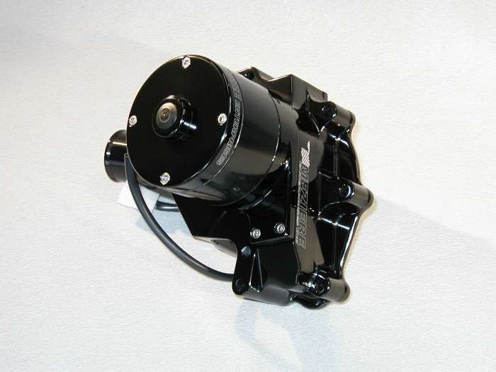 Meziere SBF Billet Electric W/P - Hi-Flow - Black MEZWP311S