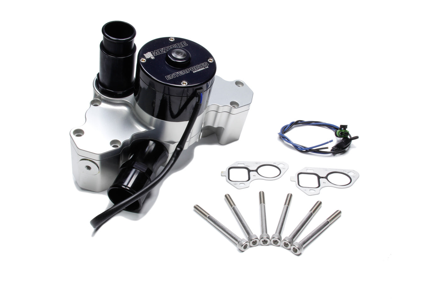 Meziere GM LS-X Race Water Pump 55 GPM Electric MEZWP333N