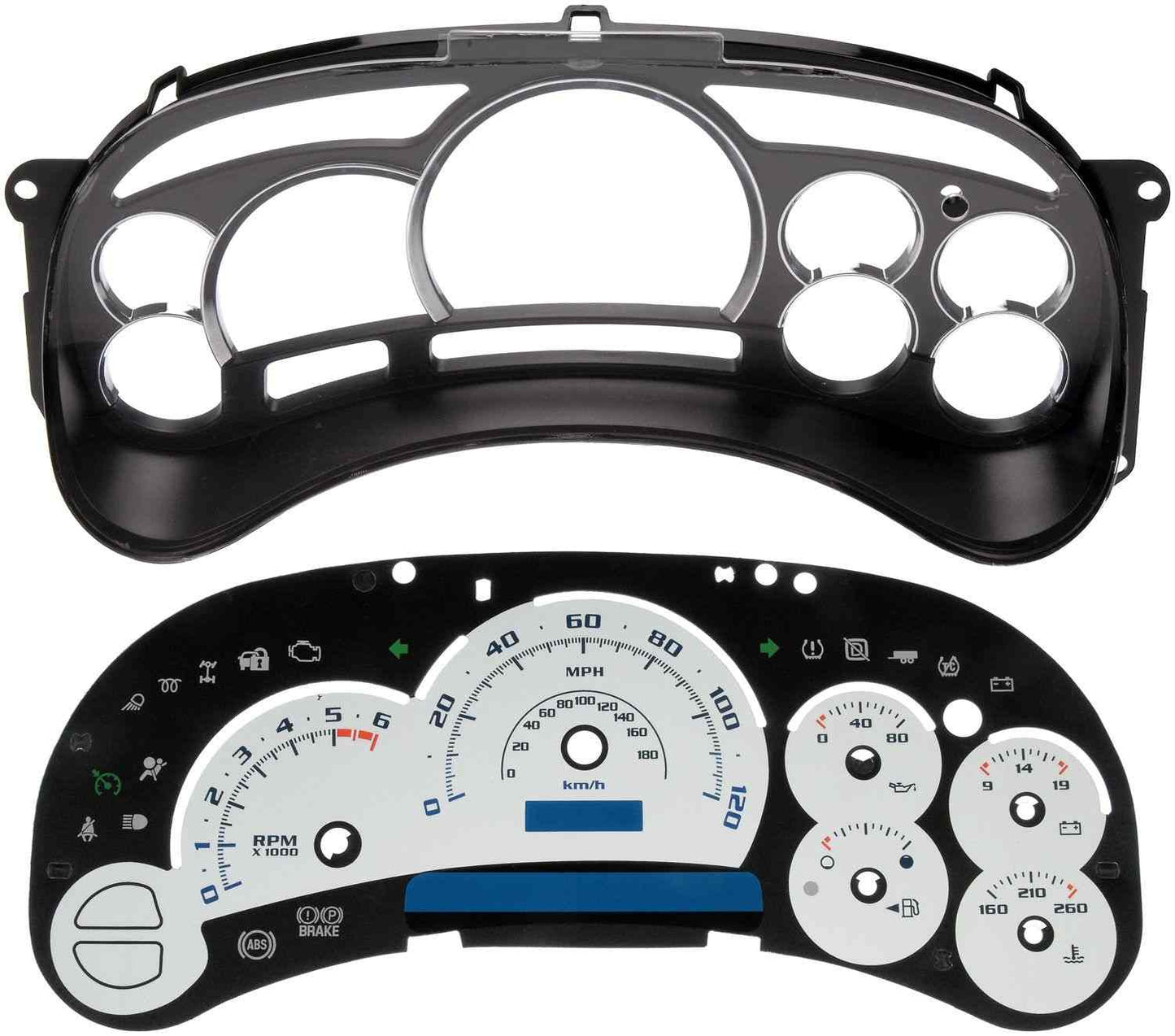 dorman - help instrument cluster upgrade kit frsport 10-0102b