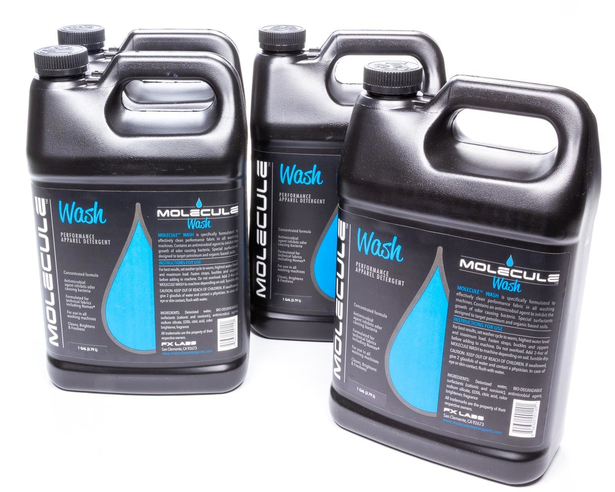 Molecule Wash 1 Gallon Case Of 4 MOLMLWA-1G-4
