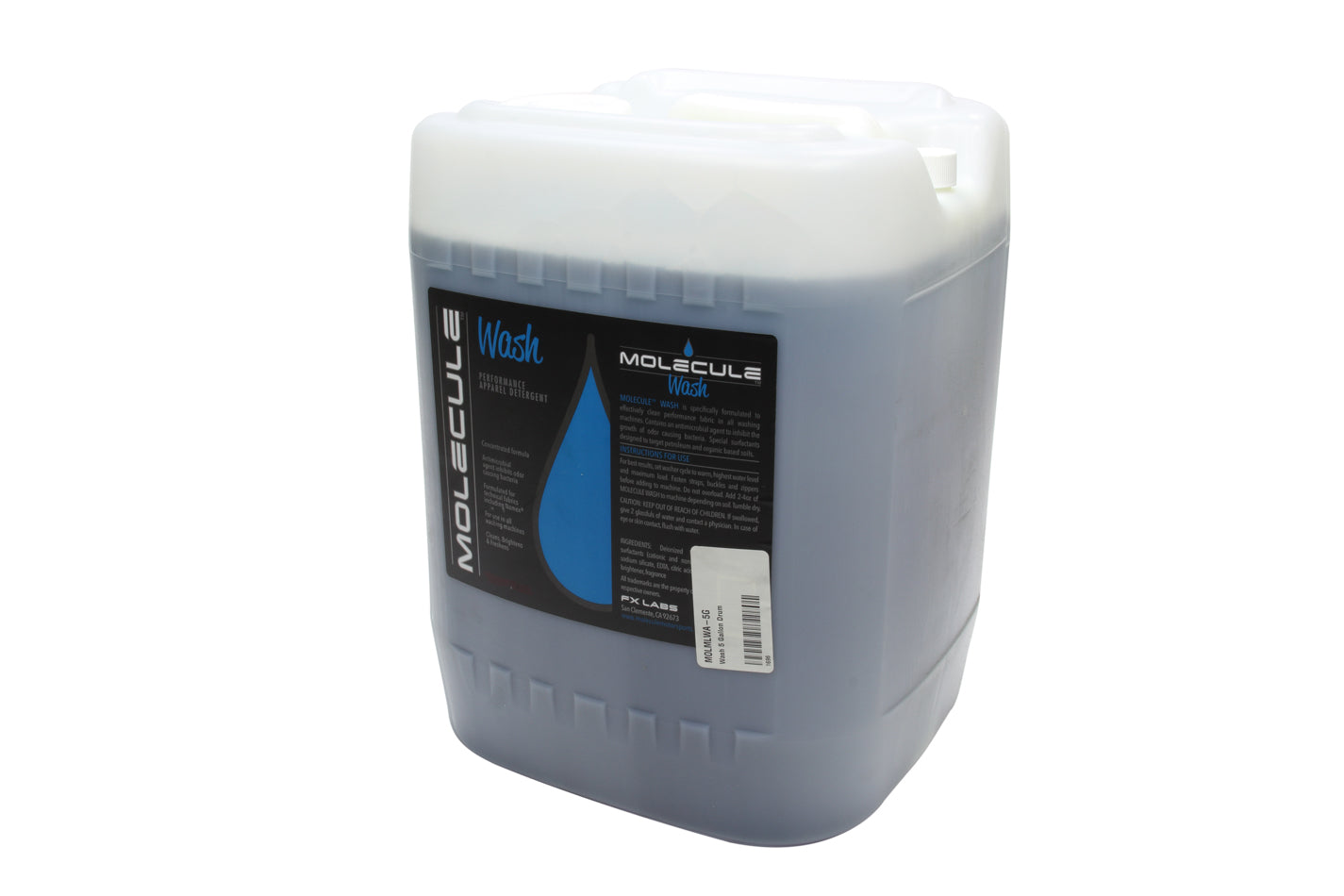 Molecule Wash 5 Gallon Drum MOLMLWA-5G