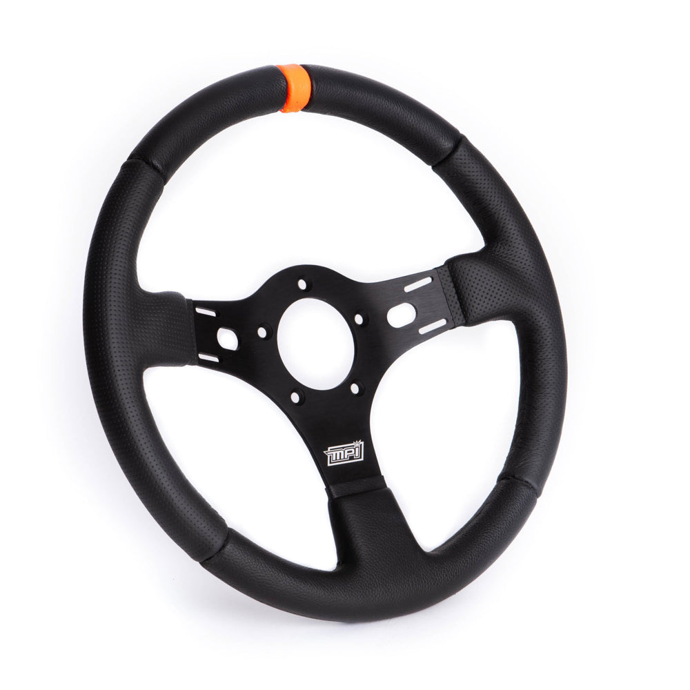 MPI USA 13in Drag Wheel 5-Bolt With Orange Stripe MPIMPI-DRG-R513