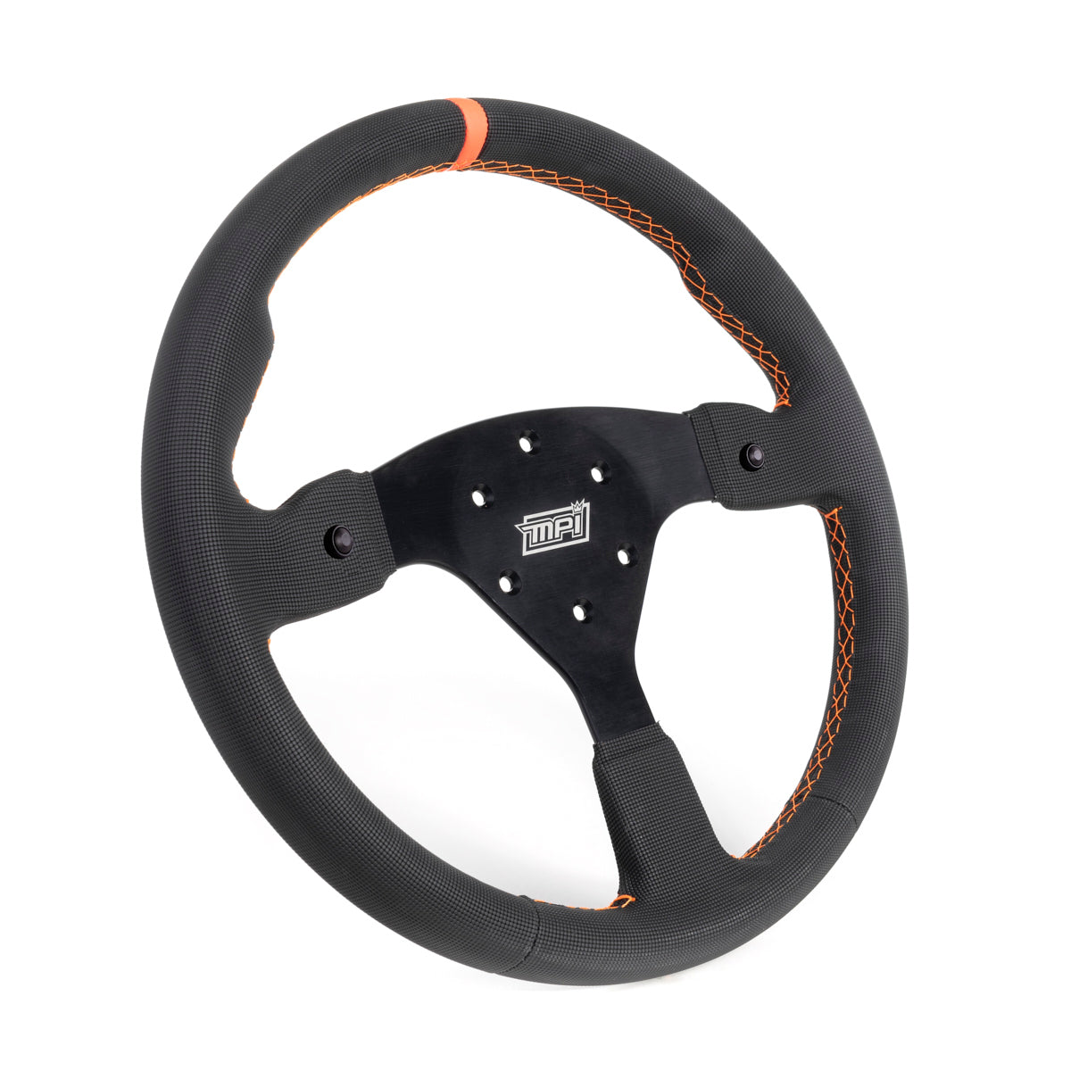MPI USA Off Road Steering Wheel 14in Flat Suede MPIMPI-F-14-2B-PX