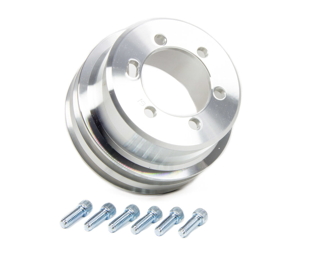 March Performance 2-GROOVE CRANK PULLEY 5-1/4 383-440 V-BELT MPP10051