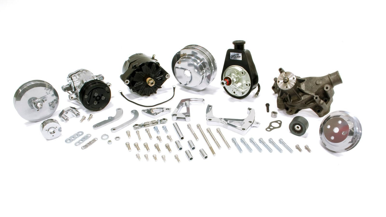 March Performance SBC Sport Track Pulley System LWP Silver MPP21690-09