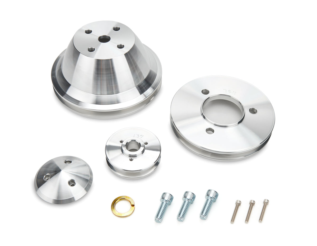 March Performance Pulley Set BBC SWP Single Groove MPP7510