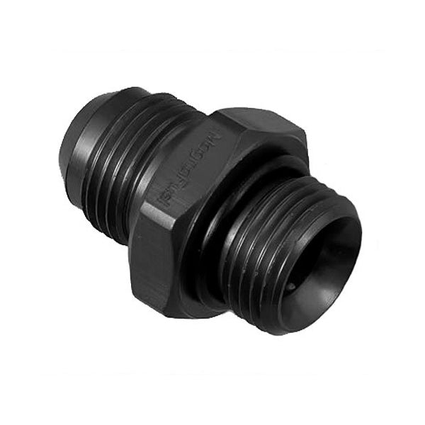Magnafuel/Magnaflow Fuel Systems #6an to #6an Male Port Fitting Black MRFMP-3012-BLK