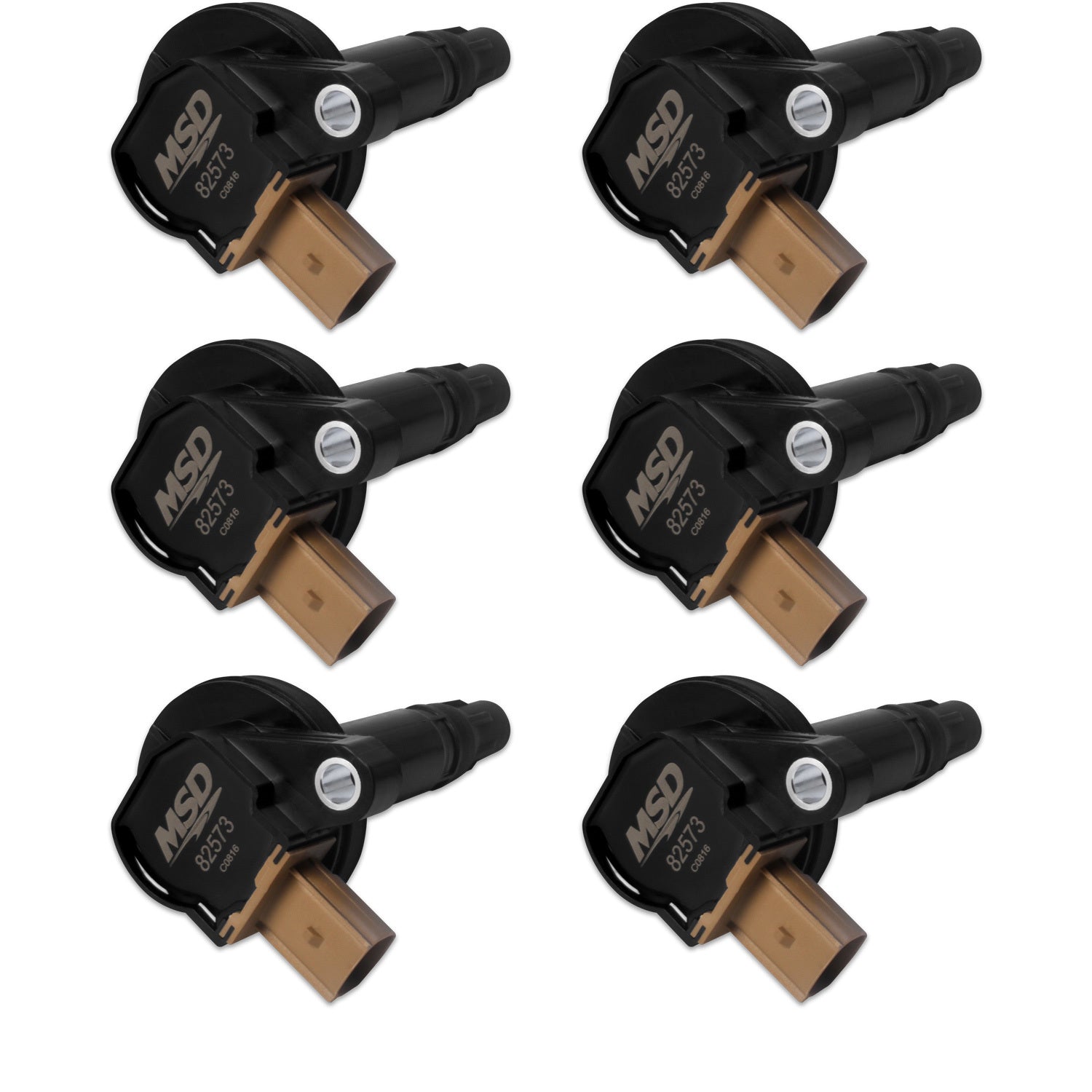 MSD Coils 6pk Ford Eco-Boost 3.5L V6 Black MSD825763