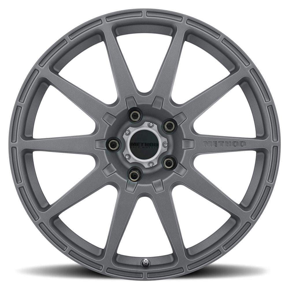 Method Race Wheels MR501 RALLY Wheel Titanium 17x8 +42 5x4.5