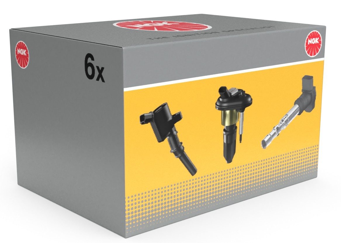 NGK Ignition Coil top view frsport 49174