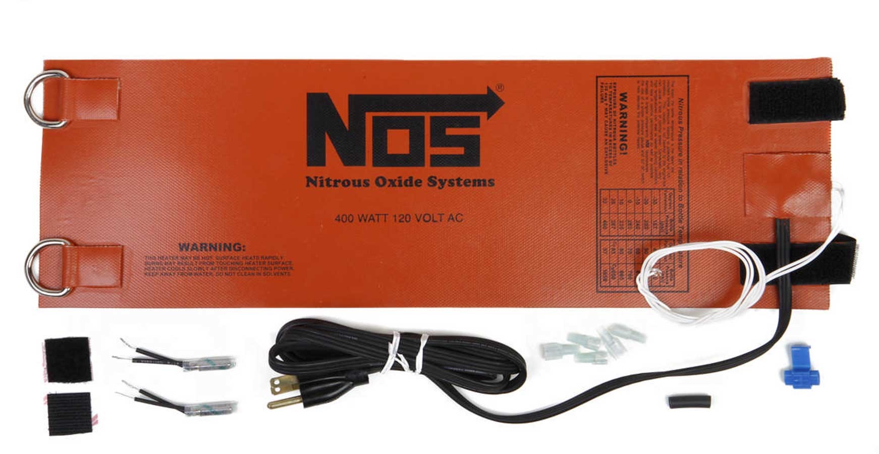 Nitrous Oxide Systems 10lb. 110ac Bottle Heate NOS14164-110
