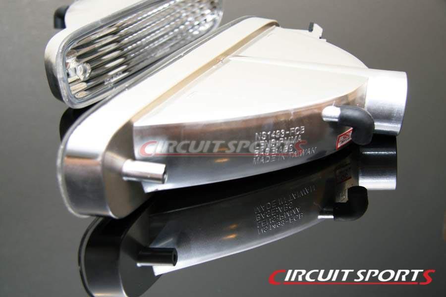 Circuit Sports Front Turn Signals (Clear) - Nissan 240SX/Silvia ('95-96 S14 Zenki, JDM Only)