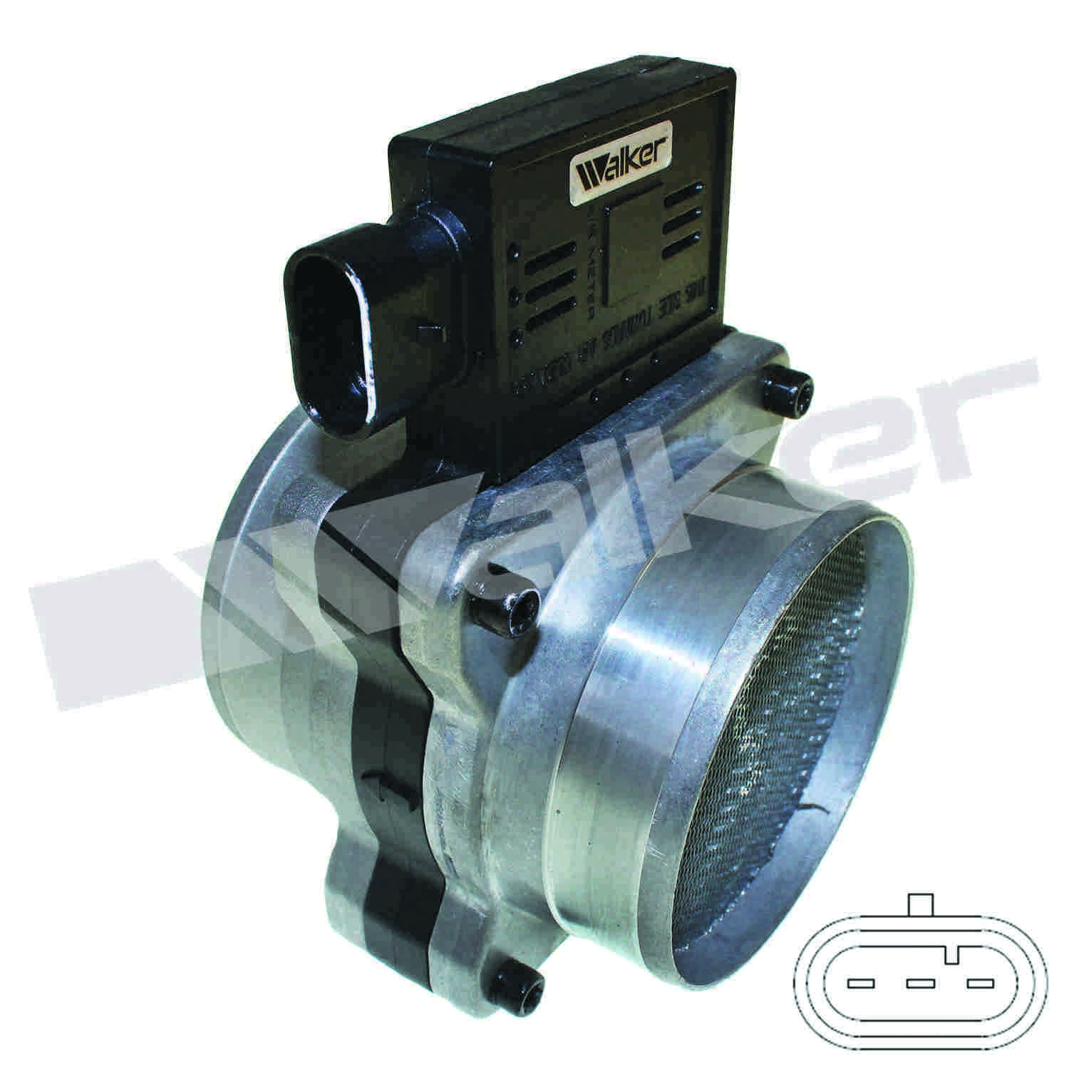 Walker Products Walker Products 245-1062 Mass Air Flow Sensor Assembly  top view frsport 245-1062