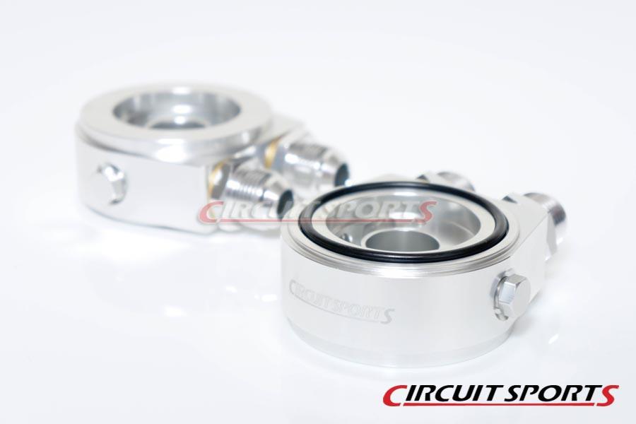 Circuit Sports Oil Filter Block Adapter - Direct-Type
