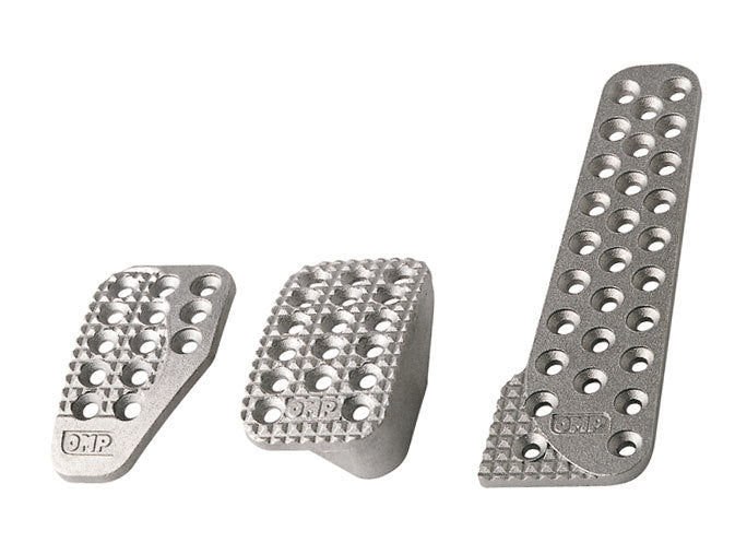 OMP 3 Pedal Set Sandblasted Aluminum w/ Long Gas Ped OMPOA1010