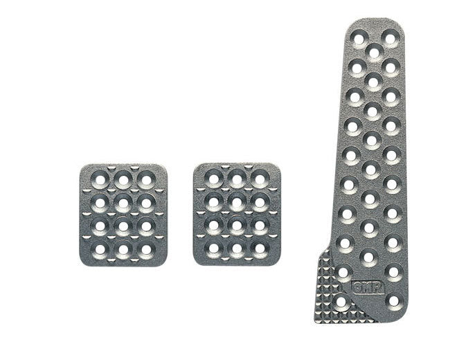 OMP 3 Pedal Set Sandblasted Aluminum w/ Long Gas Ped OMPOA1020