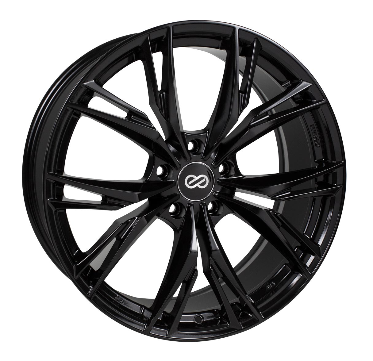 Enkei ONX Wheel Gloss Black 18x8 +40 5x110 505-880-5140BK
