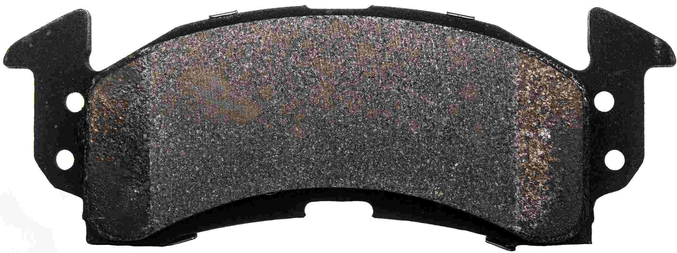 Performance Friction Disc Brake Pad Set top view frsport 0153.20