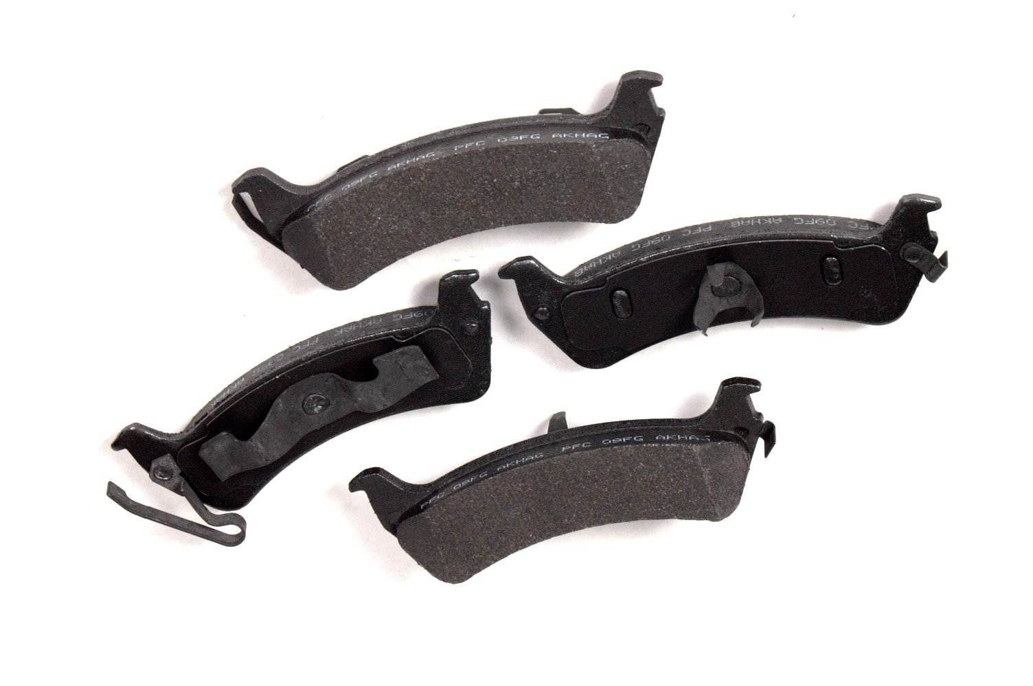 Performance Friction Disc Brake Pad Set top view frsport 0666.20