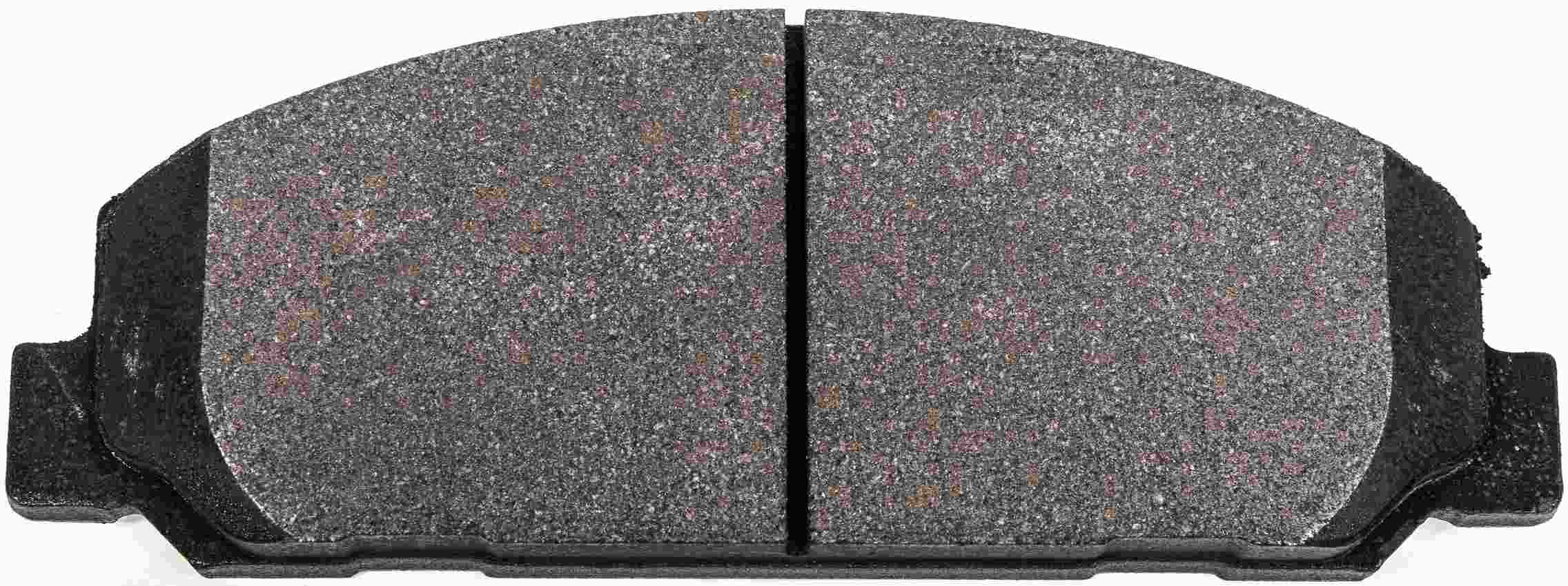 Performance Friction Disc Brake Pad Set top view frsport 0827.20