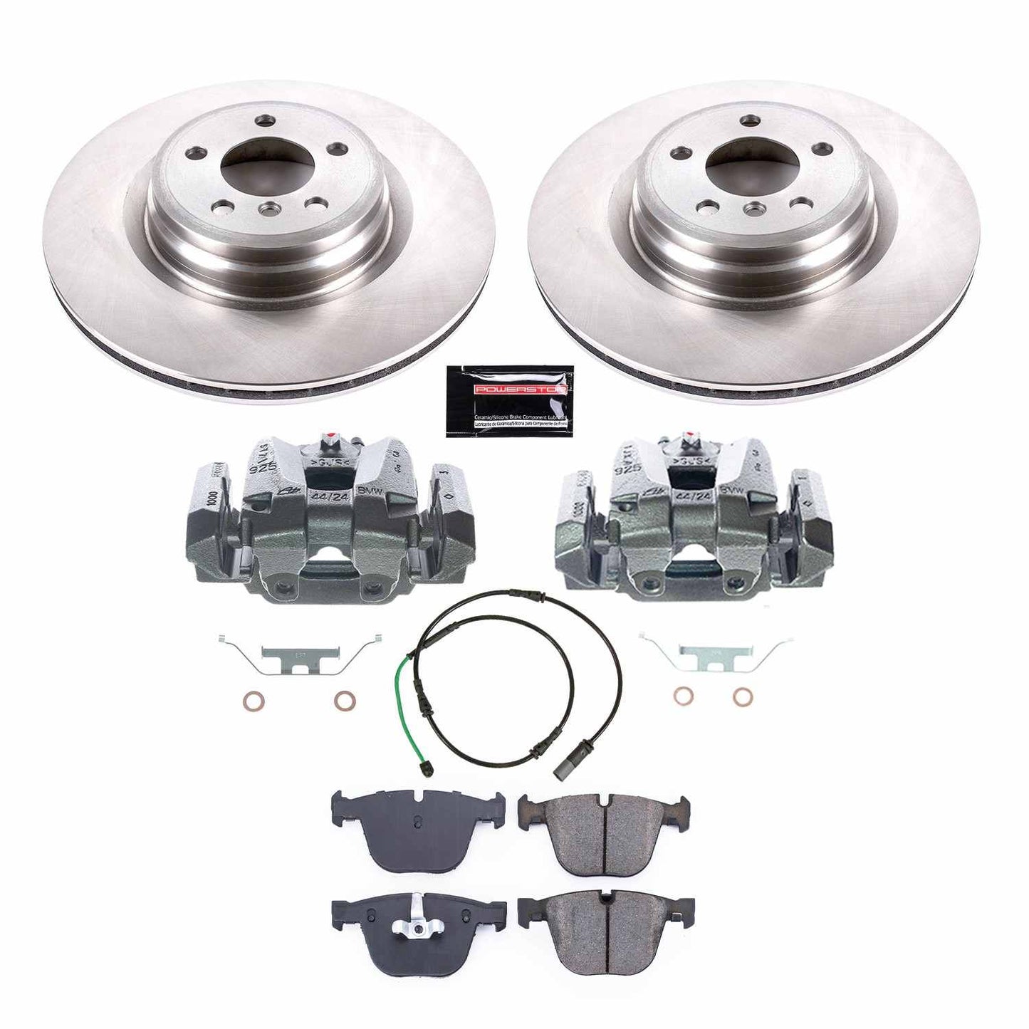 PowerStop Power Stop 10-15 BMW 550i GT Rear Autospecialty Kit w/Calipers KCOE6416