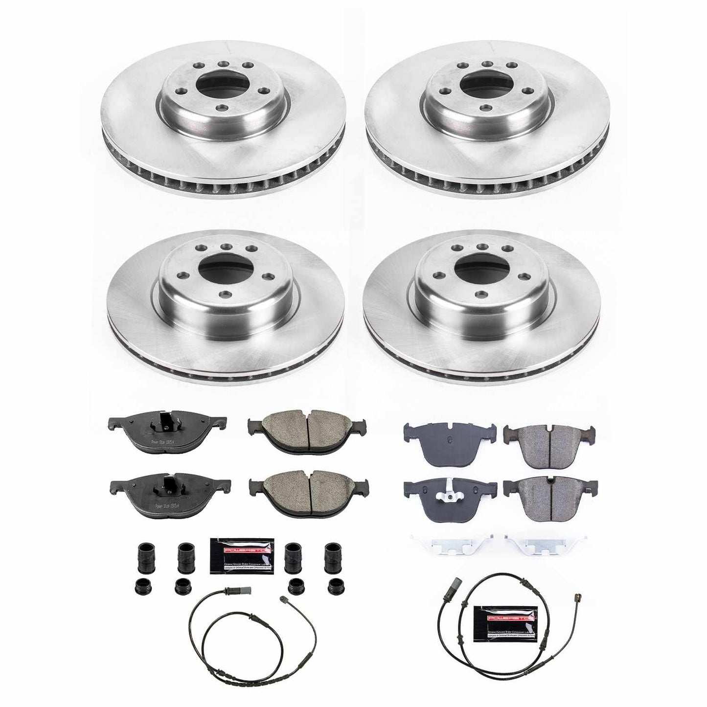 PowerStop Power Stop 11-15 BMW 740i Front & Rear Autospecialty Brake Kit KOE8849