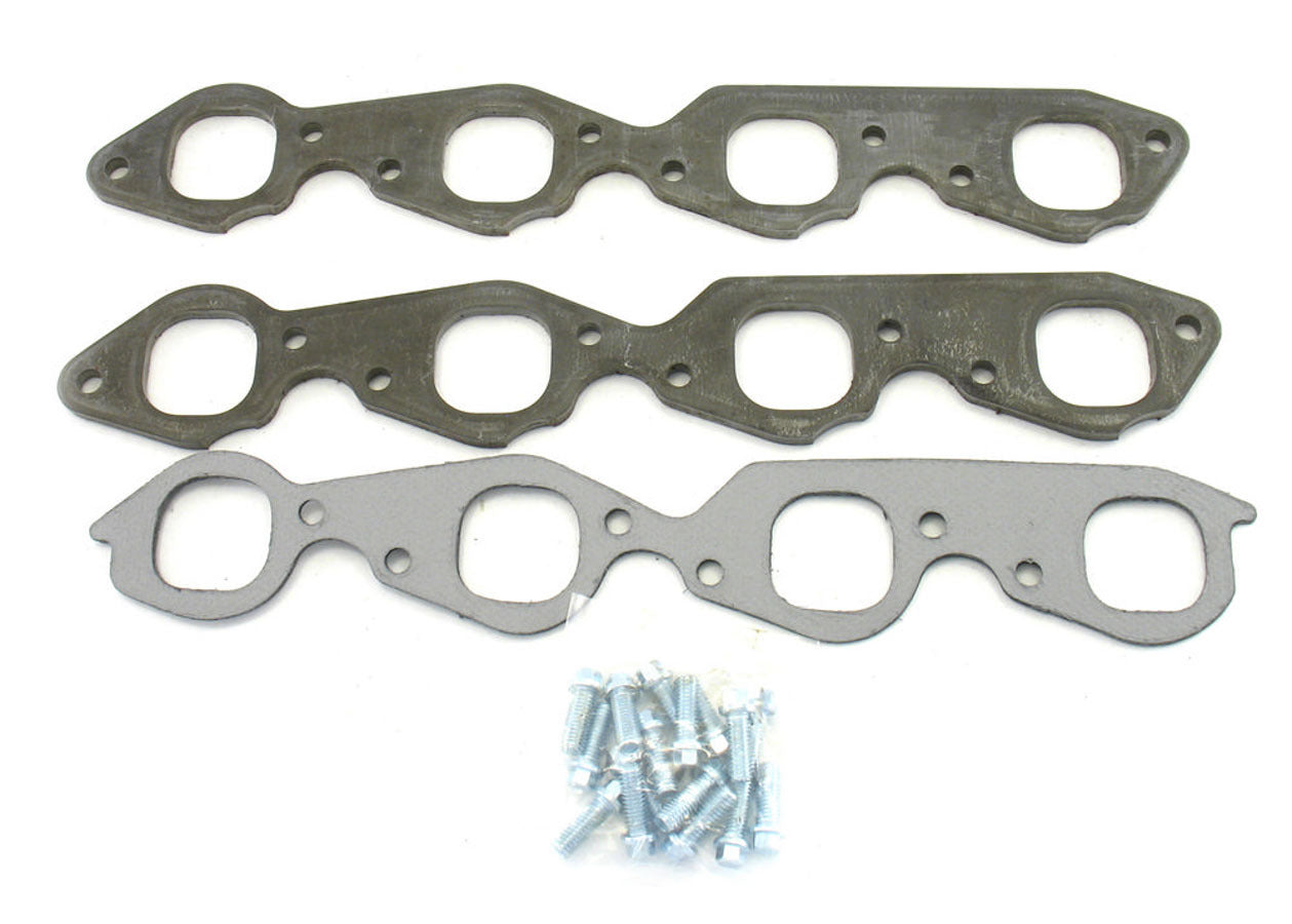 Patriot Exhaust Header Flange Kit - BBC 3/8 Thick PEPH7899