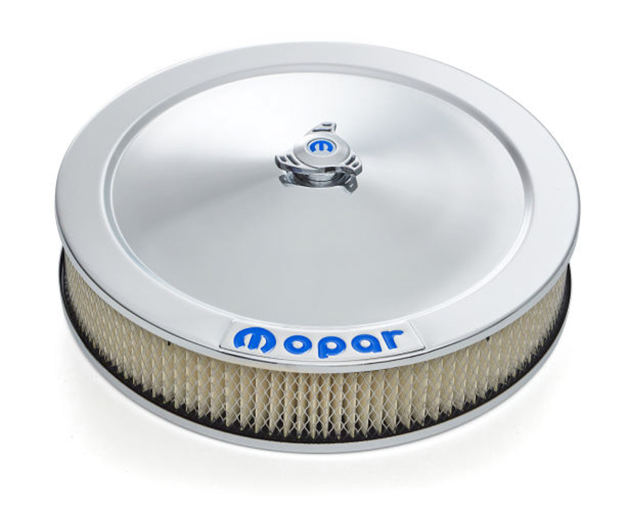 Proform 14in Air Cleaner Blue MO PAR Emblem Chrome PFM440-906