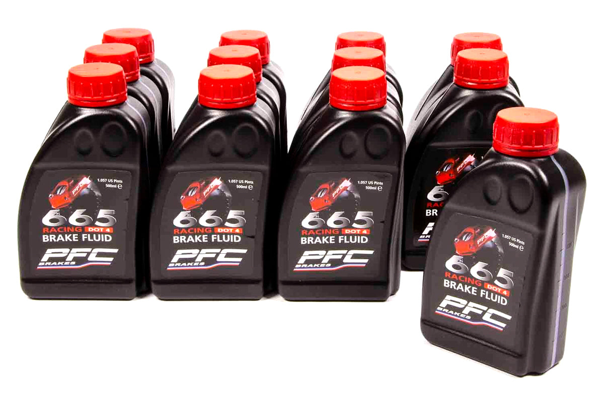 Performance Friction Brake Fluid RH665 500ml Bottle Case PFR25.0038