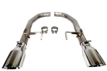 PLM 2.5" Dual Axle Back Exhaust Pipe Kit Mustang 2015 - 2017 V8 GT