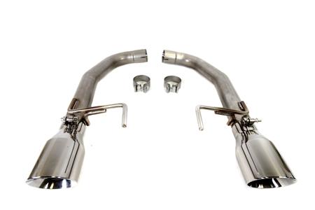 PLM 2.5" Dual Axle Back Exhaust Pipe Kit Mustang 2015 - 2017 V8 GT
